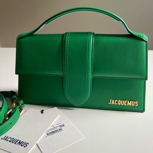 Jaquemus Le Bambino Grand Green handbag